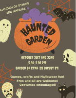 3rd Annual Haunted Garden