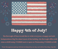 Independence Day - Borough Office Closed