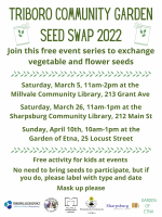 Triboro Community Garden Seed Swap 2022